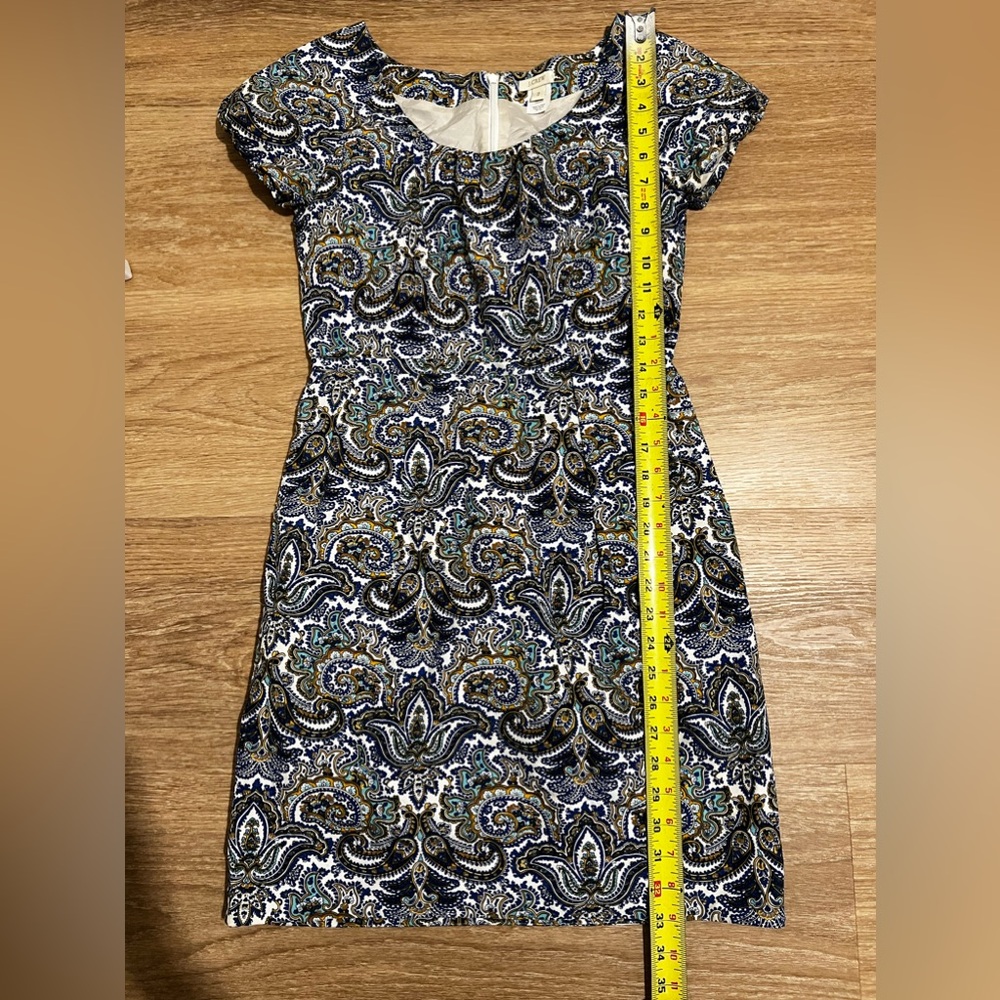 J. Crew Women’s Paisley Dress Size 2 - Picture 10 of 10